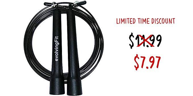 Jump Ropes Pro - Best for Workout, Double Unders, Boxing, MMA, WOD, Skip Training and Personal Fitness – Speed - Fully Adjustable - Premium Quality.