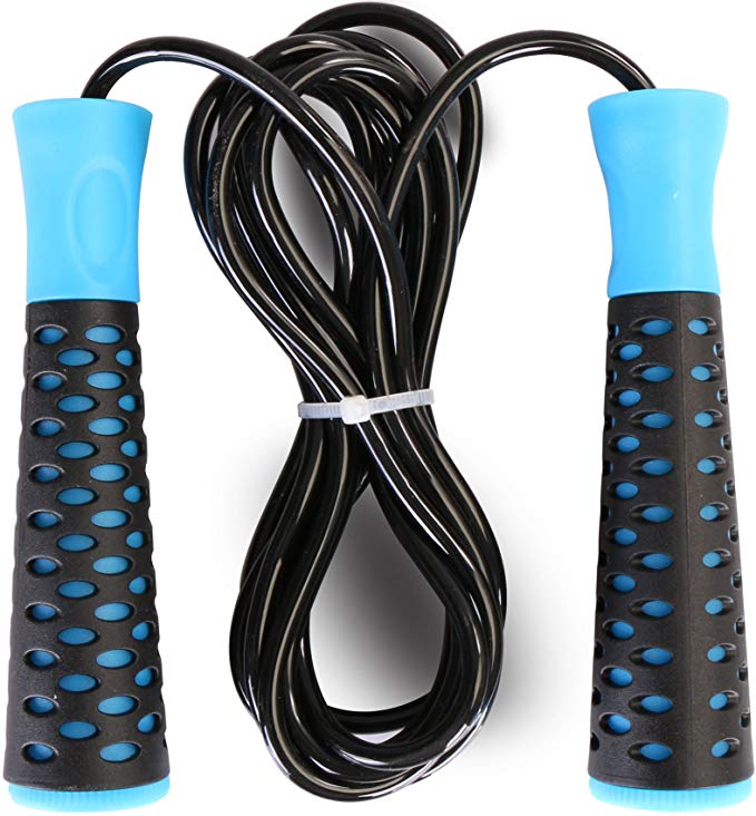 Utopia Fitness Light Weight Fitness Jump Rope for Cardio Fitness Training - Best for Fitness Workouts, Jumping Exercise, Skipping, MMA and Boxing - by
